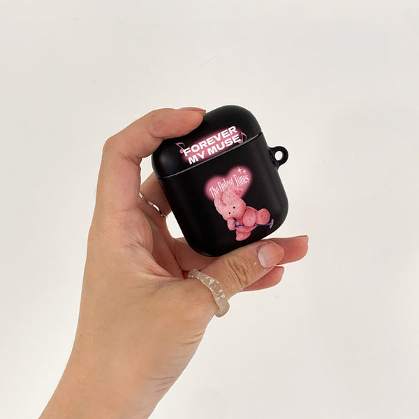 [THENINEMALL] Pink Muse Windy AirPods Hard Case