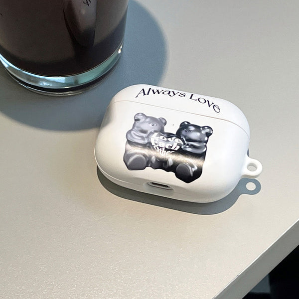 [THENINEMALL] 러브베어 AirPods Hard Case