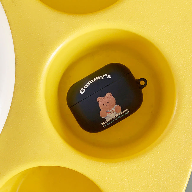 [THENINEMALL] Morning Cereal Gummy AirPods Hard Case