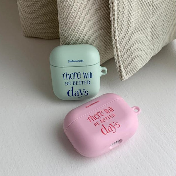 [Mademoment] Day's Color Lettering Design Airpods Case