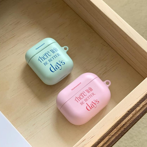 [Mademoment] Day's Color Lettering Design Airpods Case