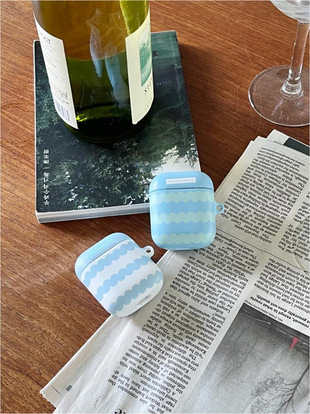 [Mademoment] Candy Wave Pattern Design Airpods Case