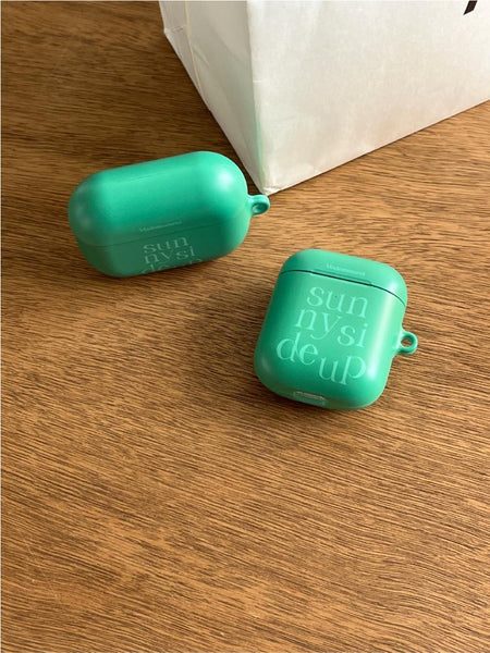 [Mademoment] Sunny Side Up Lettering Design Airpods Case