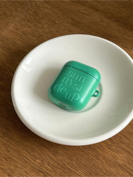 [Mademoment] Sunny Side Up Lettering Design Airpods Case