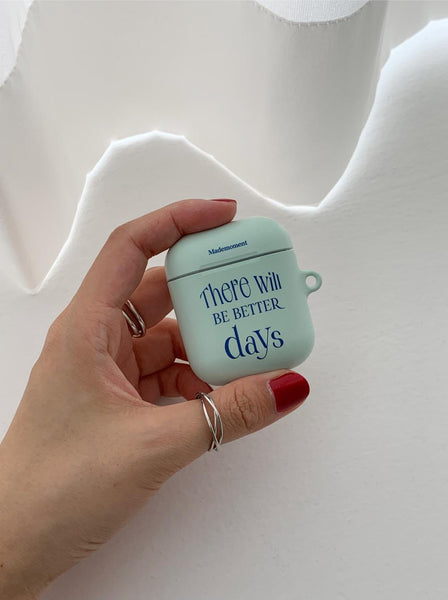 [Mademoment] Day's Color Lettering Design Airpods Case