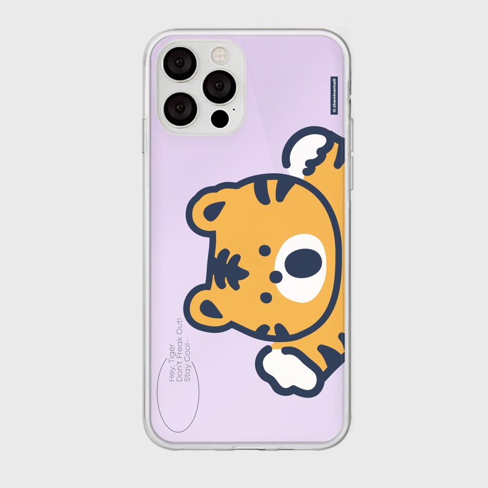 [THENINEMALL] Hey Tiger Mirror Phone Case