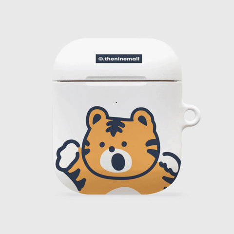 [THENINEMALL] Hey Tiger AirPods Hard Case