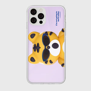 [THENINEMALL] Hey Tiger Holiday Mirror Phone Case