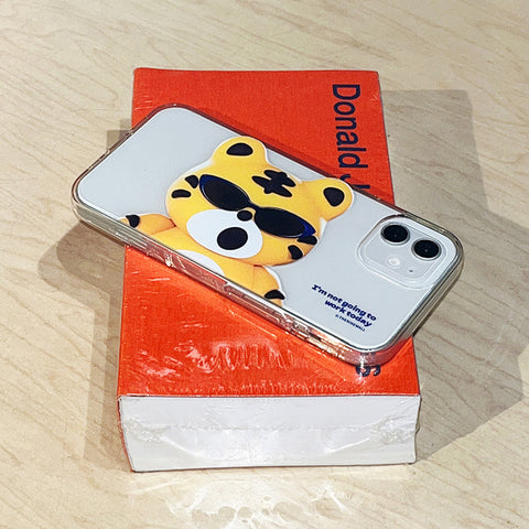 [THENINEMALL] Hey Tiger Holiday Clear Phone Case (3 types)