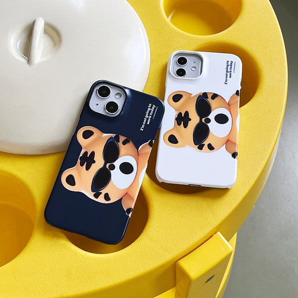 [THENINEMALL] Hey Tiger Holiday Hard Phone Case (2 types)