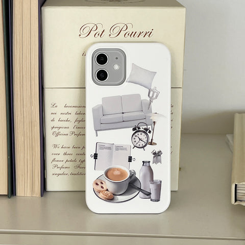 [Mademoment] Home Sticker 디자인 Phone Case