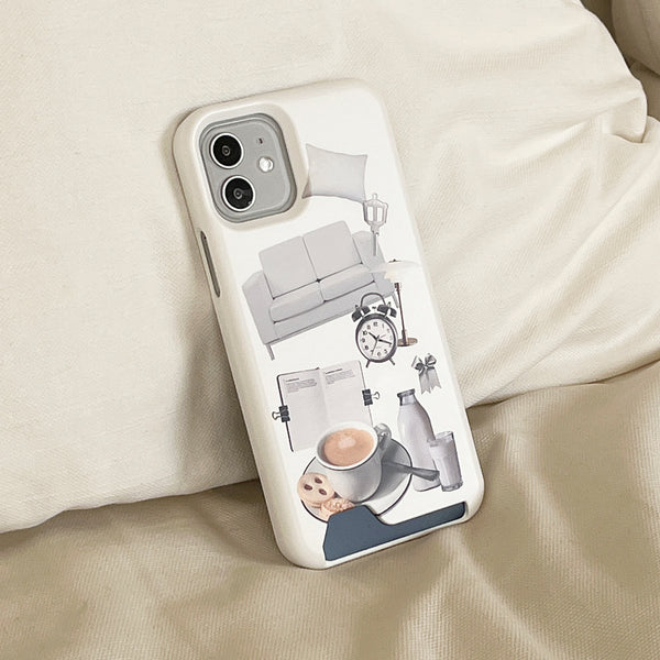 [Mademoment] Home Sticker 디자인 Phone Case