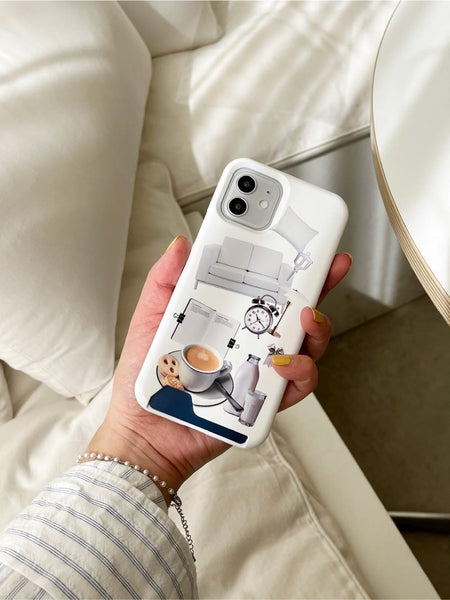 [Mademoment] Home Sticker 디자인 Phone Case