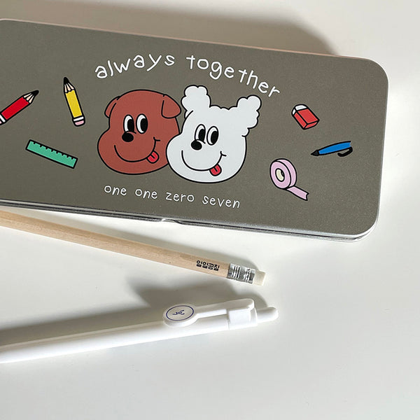 [1107] Always Together Pencil Case