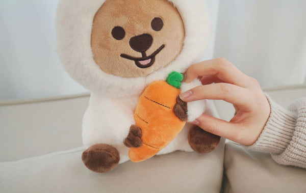 [YOUNG FOREST] Carrot Quokka Plush Doll