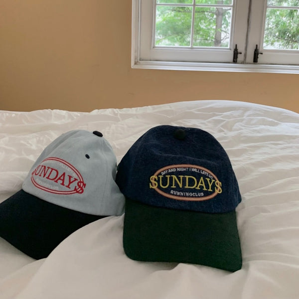 [Forimyme] SUNDAY Vintage Ball Cap