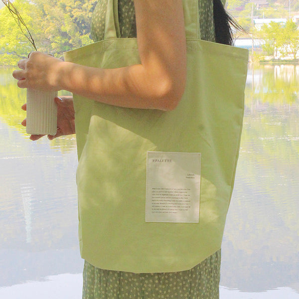 [p.palette] Light Green Bag