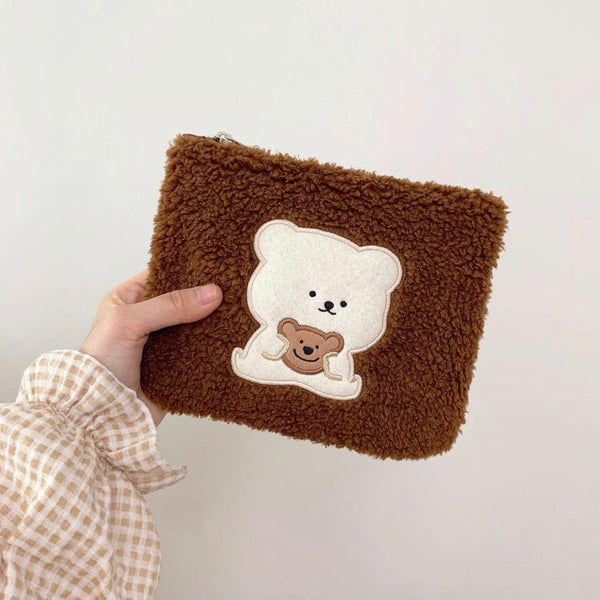 [BAMTOREE] Brown Bear Pouch