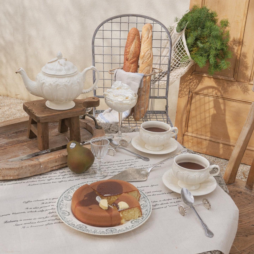 [Bracket Table] Victorian Teapot / Teacup set