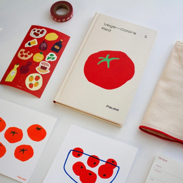 [PPP studio] Red Vege Colors vol.1 Book