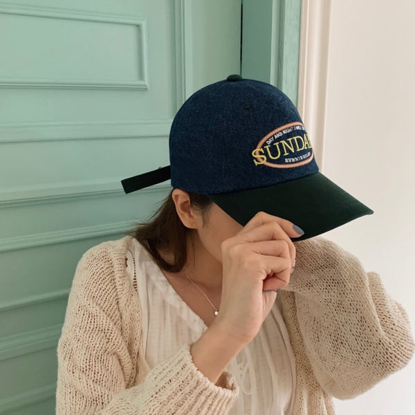 [Forimyme] SUNDAY Vintage Ball Cap