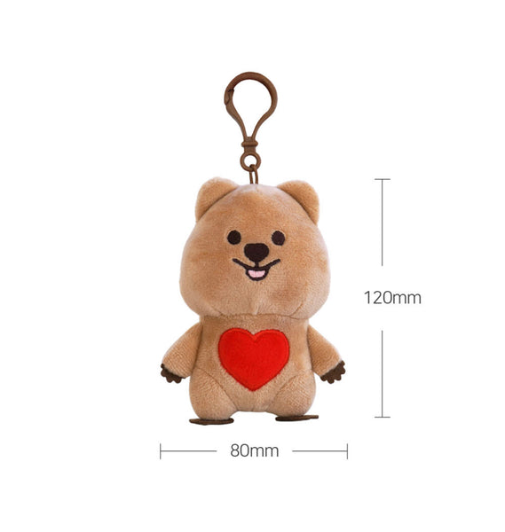 [YOUNG FOREST] Mini Quokka Plush Doll & Keyring