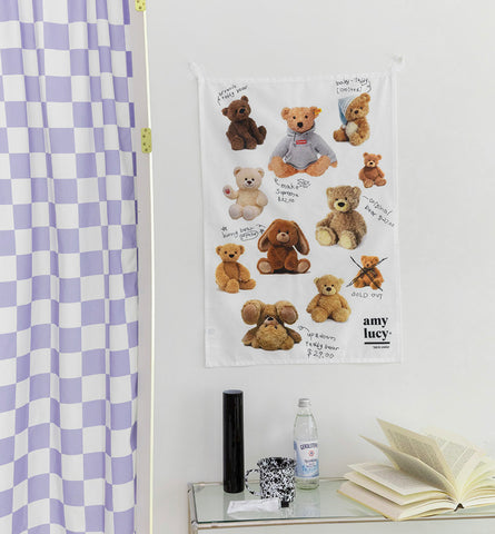 Bear Fabric Poster