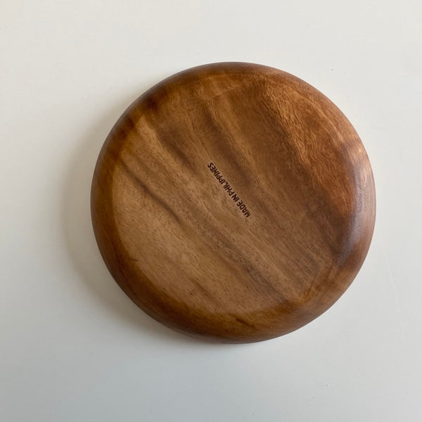 [my own moments] Round Wood Plate 23cm