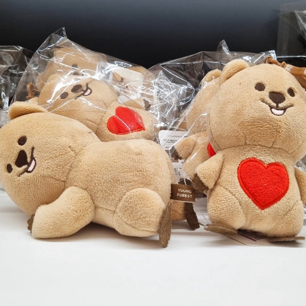 [YOUNG FOREST] Mini Quokka Plush Doll & Keyring