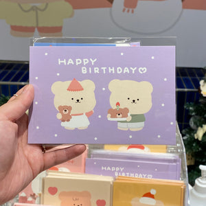 (現貨) - [BAMTOREE] Happy Birthday Postcard