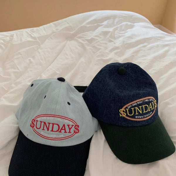 [Forimyme] SUNDAY Vintage Ball Cap