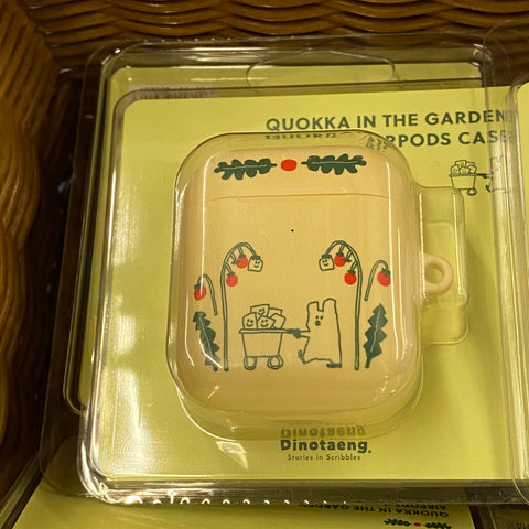 [Dinotaeng x InsideObject] Quokka in the Garden Airpods Case