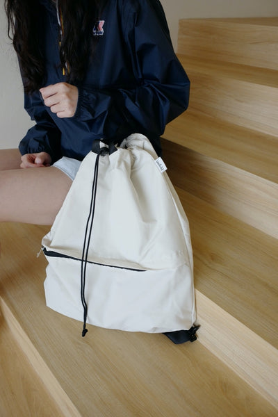 [unfold] String Backpack (Ivory)