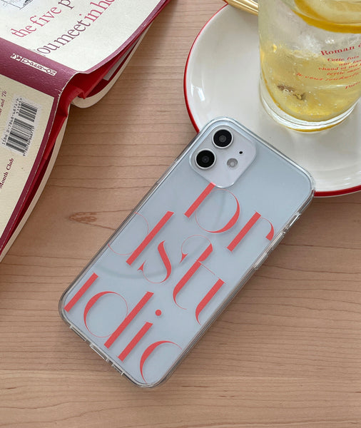 [Browned] Lisbon Jelly Hard Case (3Colours)