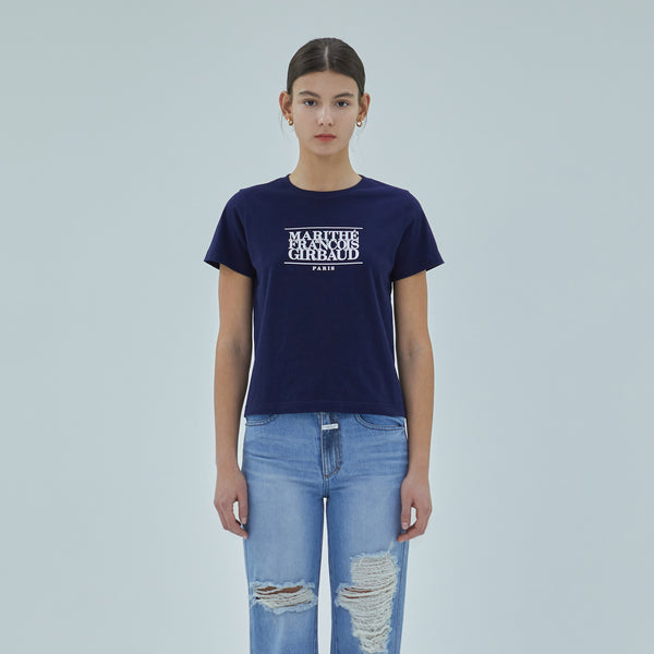 [MARITHÉ FRANÇOIS GIRBAUD] W CLASSIC LOGO TEE (5 colours)