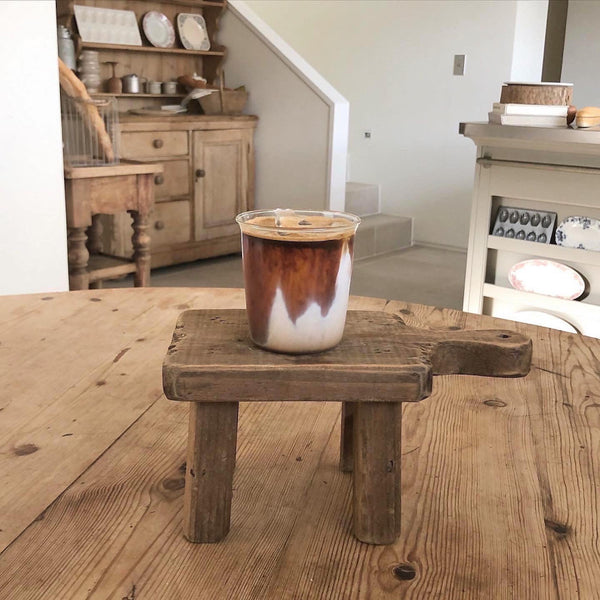 [Bracket Table] Vintage Wood Stand