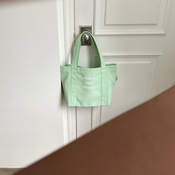 [mucu and ebony] Neat Bag (Mint)