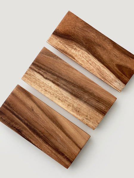 [CHOU PLATE] Acacia Wood Rectangle Plate