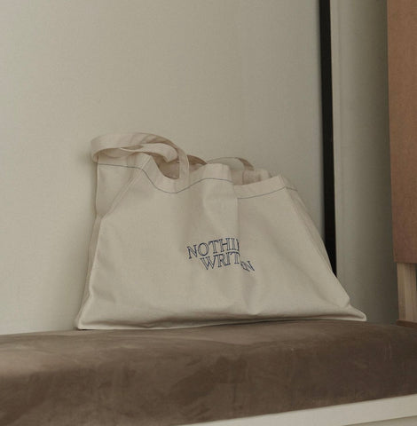[NOTHING WRITTEN] Popé Cotton Eco Bag (Large/ Mini)