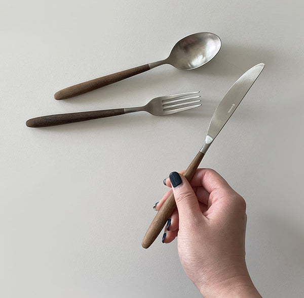 [THE APPLE HOUSE] Maple Wood Cutlery