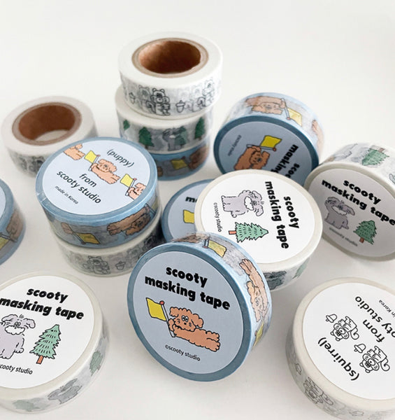 [scooty studio] Masking Tape (3type)