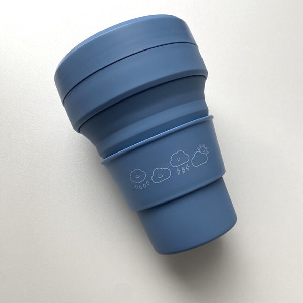 [skyfolio] Folding Silicone Tumbler 473ml