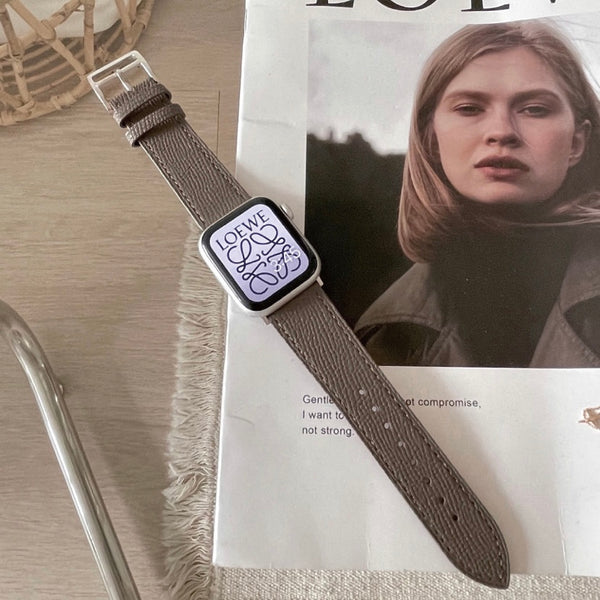 [LE SANS] EPSOM Leather Apple Watch Strap