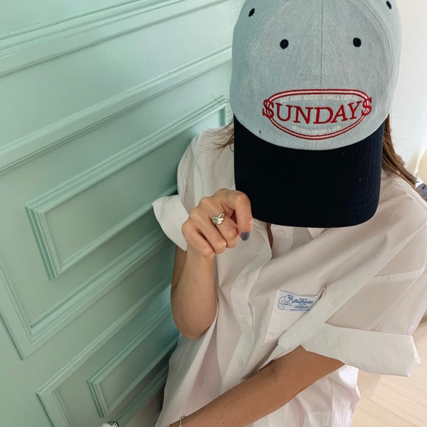 [Forimyme] SUNDAY Vintage Ball Cap