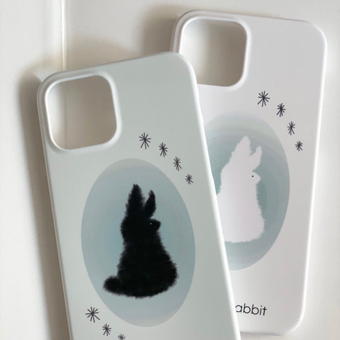 [two paw yard.] Bunny Rabbit Phone Case