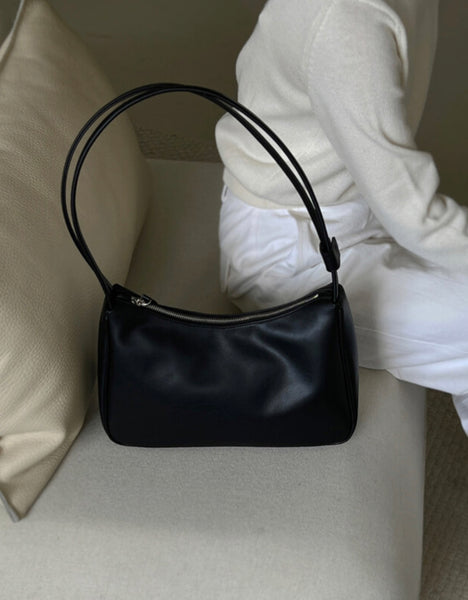 [mucu and ebony] Lithe Bag (Black)