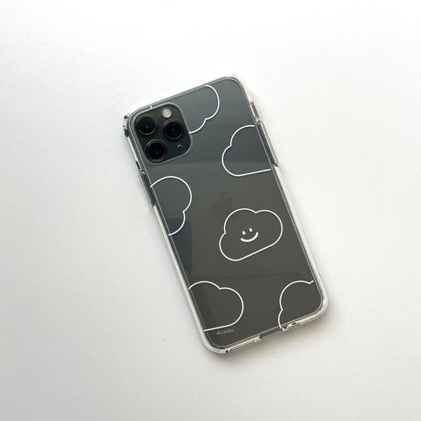 [skyfolio] Cloud Line Phonecase (Jelly Hard)