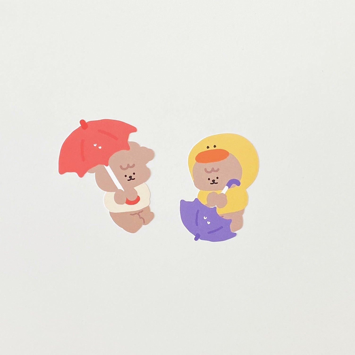 [moominzy] Raindrop Removable Sticker