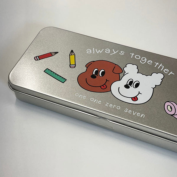 [1107] Always Together Pencil Case