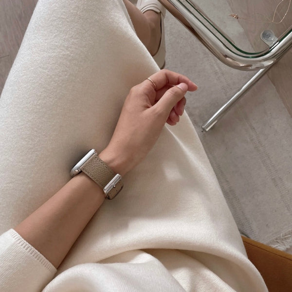 [LE SANS] EPSOM Leather Apple Watch Strap